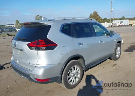 2019 Nissan Rogue Sv z USA, uszkodzony, nr VIN 5N1AT2MVXKC736356
